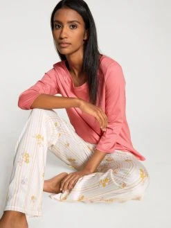 Calida Favourites Sunflower Pants 12 Calida Favourites Sunflower Pants -CALIDA-Shop Calida Favourites Sunflower Hose weiss 29058 910 4