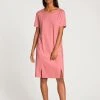 Calida Favourites Sunflower Loungedress 2 Calida Favourites Sunflower Loungedress -CALIDA-Shop Calida Favourites Sunflower Loungedress rosa 34058 243