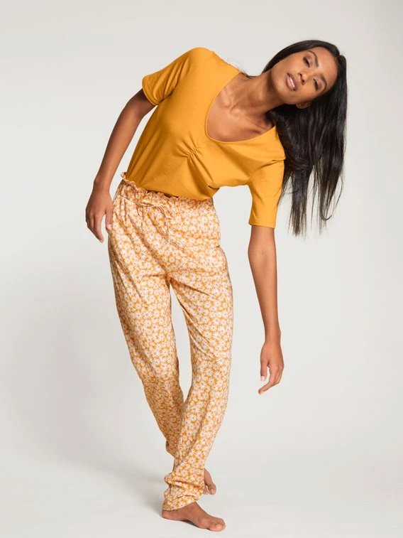 Calida Favourites Sunflower Kurzarm-Shirt 7 Calida Favourites Sunflower Kurzarm-Shirt – Bild 5