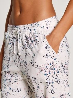 Calida Favourites Universe Pants Mit Bündchen Und Seitentaschen -CALIDA-Shop Calida Favourites Universe Hose weiss 29998 910 3