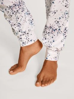 Calida Favourites Universe Pants Mit Bündchen Und Seitentaschen -CALIDA-Shop Calida Favourites Universe Hose weiss 29998 910 4