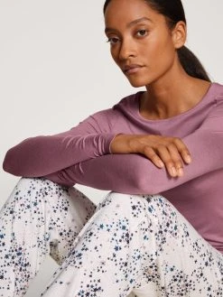 Calida Favourites Universe Pants Mit Bündchen Und Seitentaschen -CALIDA-Shop Calida Favourites Universe Hose weiss 29998 910 5