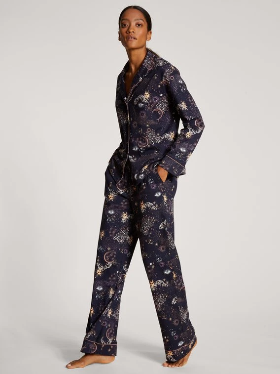 Calida Favourites Universe Langarm-Shirt, Durchgeknöpft 6 Calida Favourites Universe Langarm-Shirt, Durchgeknöpft – Bild 4