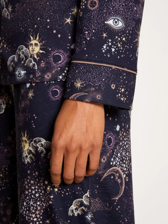 Calida Favourites Universe Langarm-Shirt, Durchgeknöpft 8 Calida Favourites Universe Langarm-Shirt, Durchgeknöpft – Bild 6