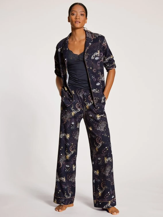 Calida Favourites Universe Langarm-Shirt, Durchgeknöpft 9 Calida Favourites Universe Langarm-Shirt, Durchgeknöpft – Bild 7