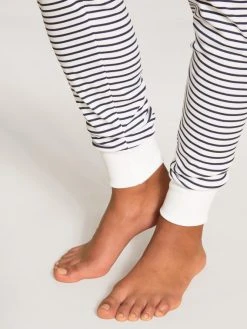 Calida Midsummer Dreams Bündchen-Pyjama -CALIDA-Shop Calida Midsummer Dreams Pyjama Buendchen blau 42454 339 5