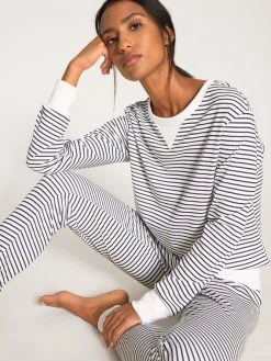 Calida Midsummer Dreams Bündchen-Pyjama -CALIDA-Shop Calida Midsummer Dreams Pyjama Buendchen blau 42454 339 6