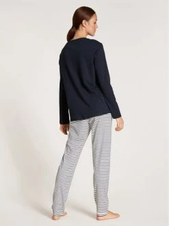 Calida Midsummer Dreams Pyjama, Lang 9 Calida Midsummer Dreams Pyjama, Lang -CALIDA-Shop Calida Midsummer Dreams Pyjama blau 42354 339 1