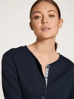 Calida Midsummer Dreams Pyjama, Lang 10 Calida Midsummer Dreams Pyjama, Lang -CALIDA-Shop Calida Midsummer Dreams Pyjama blau 42354 339 2