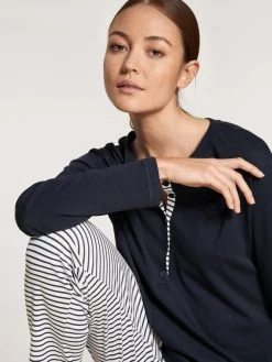Calida Midsummer Dreams Pyjama, Lang 12 Calida Midsummer Dreams Pyjama, Lang -CALIDA-Shop Calida Midsummer Dreams Pyjama blau 42354 339 4