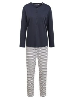 Calida Midsummer Dreams Pyjama, Lang 13 Calida Midsummer Dreams Pyjama, Lang -CALIDA-Shop Calida Midsummer Dreams Pyjama blau 42354 339 5