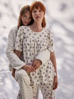 Calida Soft Cotton 3/4-Pyjama -CALIDA-Shop Calida Soft Cotton Pyjama 3 4 rosa 44050 242 2