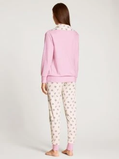 Calida Soulmate Bündchen-Pyjama -CALIDA-Shop Calida Soulmate Buendchen Pyjama rosa 40591 242 1