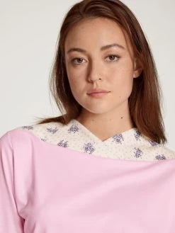 Calida Soulmate Bündchen-Pyjama -CALIDA-Shop Calida Soulmate Buendchen Pyjama rosa 40591 242 2