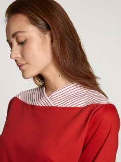 Calida Soulmate Bündchen-Pyjama -CALIDA-Shop Calida Soulmate Buendchen Pyjama rot 40591 174 2