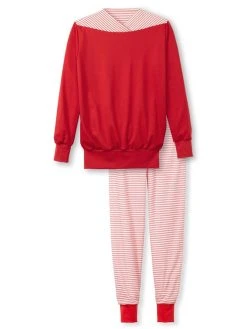 Calida Soulmate Bündchen-Pyjama -CALIDA-Shop Calida Soulmate Buendchen Pyjama rot 40591 174 6