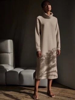 Calida The Home Hub Loungedress, Länge 120cm 10 Calida The Home Hub Loungedress, Länge 120cm -CALIDA-Shop Calida The Home Hub Loungedress beige 35893 875 2