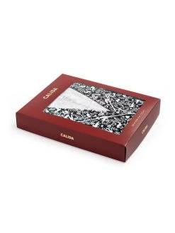 Calida Winter Dreams Pyjama, Durchgeknöpft -CALIDA-Shop Calida Winter Dreams Pyjama durchgeknoepft blau 41292 339 7