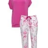 Cyberjammies Fifi Capri-Pyjama -CALIDA-Shop Cyberjammies Fifi Kurz Pyjama rosa CY962935 SET WHITE FLAMINGO