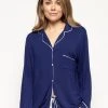 Cyberjammies Riley Langarm-Shirt -CALIDA-Shop Cyberjammies Riley Langarm Shirt blau CY9403 NAVY