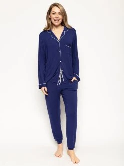Cyberjammies Riley Langarm-Shirt -CALIDA-Shop Cyberjammies Riley Langarm Shirt blau CY9403 NAVY 2
