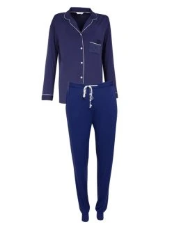 Cyberjammies Riley Pyjama, Lang -CALIDA-Shop Cyberjammies Riley Pyjama lang blau CY940403 Set NAVY 2