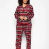 Cyberjammies Windsor Pyjama, Durchgeknöpft 2 Cyberjammies Windsor Pyjama, Durchgeknöpft -CALIDA-Shop Cyberjammies Windsor Pyjama lang Rot CY944443 Set RED CHECKS