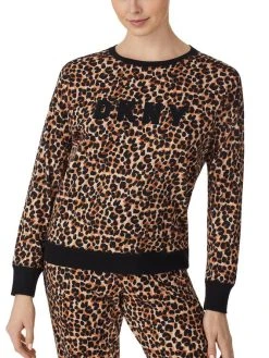 DKNY New Signature Bündchen-Pyjama -CALIDA-Shop DKNY Nacht New Signature Buendchenpyjama beige YI2919259 209 2