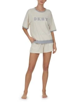 DKNY New Signature Kurz-Pyjama