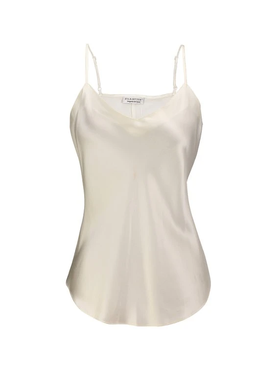 Eva Bitzer Silk Satin Spaghetti-Top Aus Seide 4 Eva Bitzer Silk Satin Spaghetti-Top Aus Seide – Bild 2