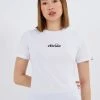 Ellesse Fundamental T-Shirt -CALIDA-Shop Ellesse Fundamental T Shirt weiss SGP16458 WHT