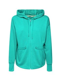 ESPRIT Casual Kapuzenjacke Mit Kordelzug 9 ESPRIT Casual Kapuzenjacke Mit Kordelzug -CALIDA-Shop Esprit Casual Kapuzenjacke gruen 072EI1J304 310 3