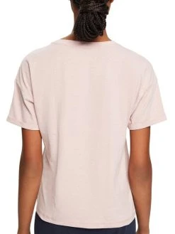 ESPRIT Casual Kurzarm-Shirt -CALIDA-Shop Esprit Casual Kurzarm Shirt hellrosa 992ER1Y305 681 1