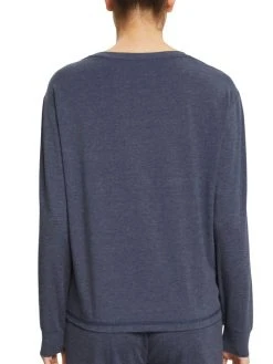 ESPRIT Casual Langarm-Shirt 7 ESPRIT Casual Langarm-Shirt -CALIDA-Shop Esprit Casual Langarm Shirt blau 992ER1Y313 401 1