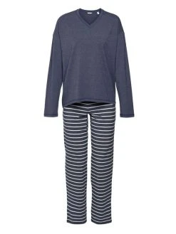 ESPRIT Casual Pyjama, Lang 9 ESPRIT Casual Pyjama, Lang -CALIDA-Shop Esprit Casual Pyjama lang blau 992ER1Y321 402 3