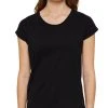 ESPRIT Everyday Cotton Kurzarm-Shirt 1 ESPRIT Everyday Cotton Kurzarm-Shirt -CALIDA-Shop Esprit Everday Cotton Kurzarm Shirt schwarz 991EF1Y308 001 1628084349