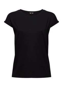 ESPRIT Everyday Cotton Kurzarm-Shirt -CALIDA-Shop Esprit Everday Cotton Kurzarm Shirt schwarz 991EF1Y308 001 1628084829