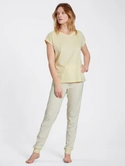ESPRIT Everyday Cotton Kurzarm-Shirt 8 ESPRIT Everyday Cotton Kurzarm-Shirt -CALIDA-Shop Esprit Everyday Cotton Kurzarm Shirt gelb 991EF1Y308 771 2