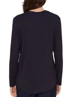 ESPRIT Soft Stripes Langarm-Shirt 6 ESPRIT Soft Stripes Langarm-Shirt -CALIDA-Shop Esprit Soft Stripes Langarm Shirt blau 991EF1Y317 400 1628084583