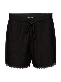 ESPRIT Soft Stripes Shorts -CALIDA-Shop Esprit Soft Stripes Shorts schwarz 991EF1Y316 001 1628084741