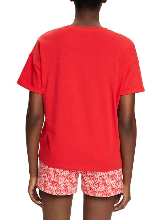 ESPRIT Valentine Kurz-Pyjama 4 ESPRIT Valentine Kurz-Pyjama – Bild 2