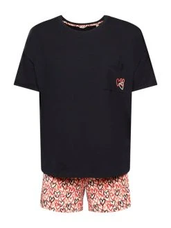 ESPRIT Valentine Kurz-Pyjama -CALIDA-Shop Esprit Valentine Kurz Pyjama schwarz 013ER1Y334 003 3