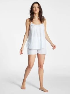 Eva Bitzer Mousseline Nachtwäsche-Set Aus Baumwoll-Mousseline