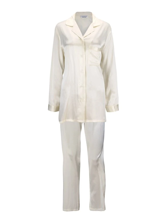 Eva Bitzer Silk Satin Pyjama 3 Eva Bitzer Silk Satin Pyjama