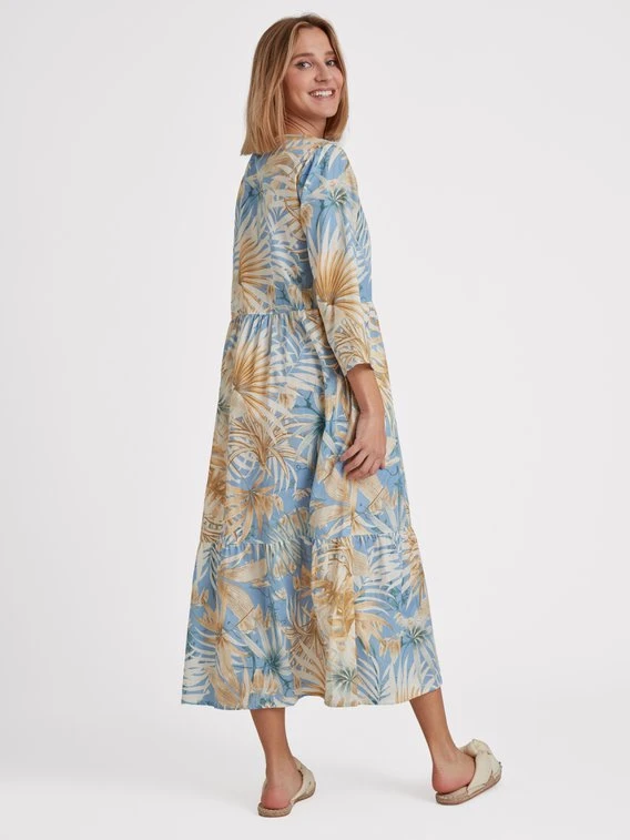 Eva Bitzer Piu Bella Cosa Kleid Mit 3/4-Arm, Länge 130 Cm 4 Eva Bitzer Piu Bella Cosa Kleid Mit 3/4-Arm, Länge 130 Cm – Bild 2