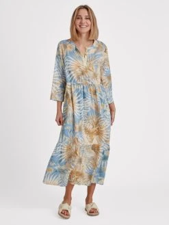 CALIDA-Shop 13 Eva Bitzer Piu Bella Cosa Kleid Mit 3/4-Arm, Länge 130 Cm