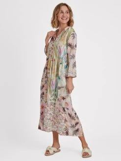 Eva Bitzer Piu Bella Cosa Kleid Mit 3/4-Arm, Länge 130 Cm