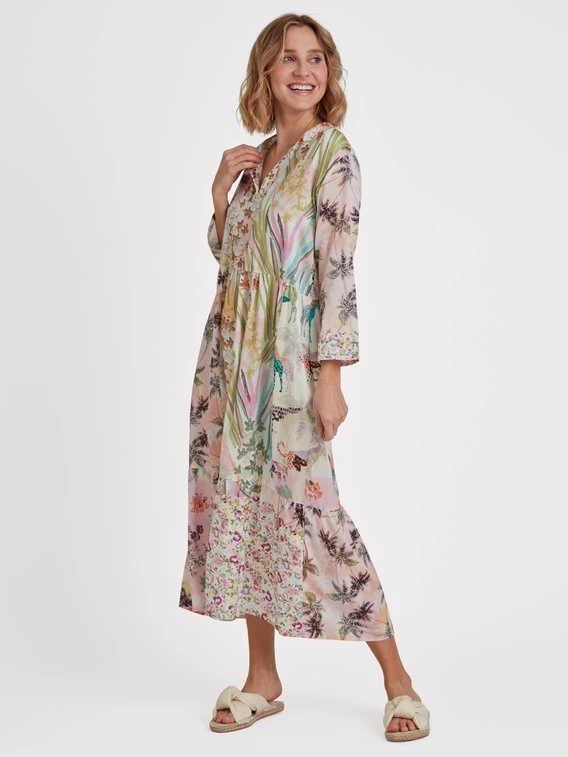 Eva Bitzer Piu Bella Cosa Kleid Mit 3/4-Arm, Länge 130 Cm 3 Eva Bitzer Piu Bella Cosa Kleid Mit 3/4-Arm, Länge 130 Cm