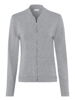 HANRO Balance Jacke Mit Reißverschluss -CALIDA-Shop Hanro Balance Jacke mit Reissverschluss grau 077730 1676 1628499723