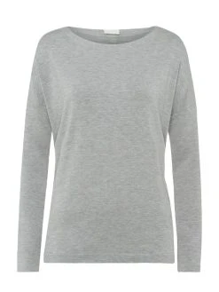 HANRO Balance Langarm-Shirt -CALIDA-Shop Hanro Balance Langarm Shirt grau 078554 1676 1628499721
